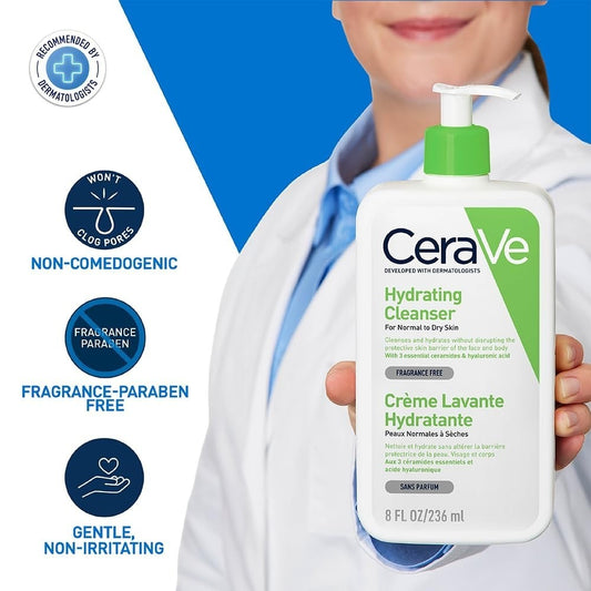 Cerave Hydrating Facial Cleanser 237ml