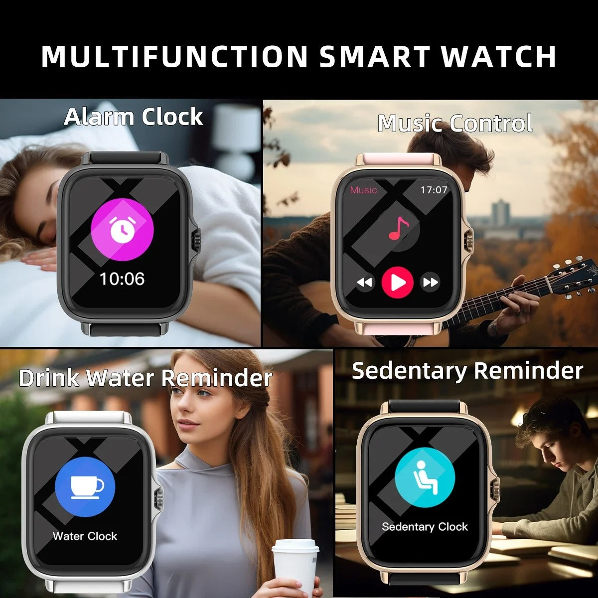 2025 Smart Watch Bluetooth Answer Call 1.83'' Screen Waterproof